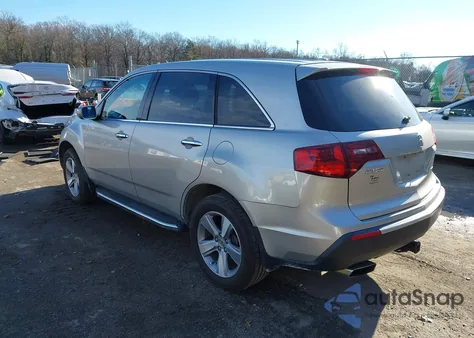 2012 Acura Mdx Technology Package z USA, uszkodzony, nr VIN 2HNYD2H36CH523986